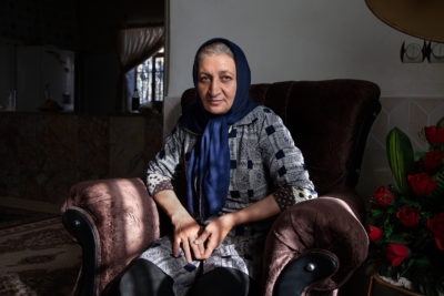 Maryam and her husband are farmers and live with their children in Golbou — a small village 150 km southwest of Mashhad, and translates as Flower Fragrance. As a large cultivation area for saffron, saffron’s scent lies over the village between the end of October and November, thus coining its name.
